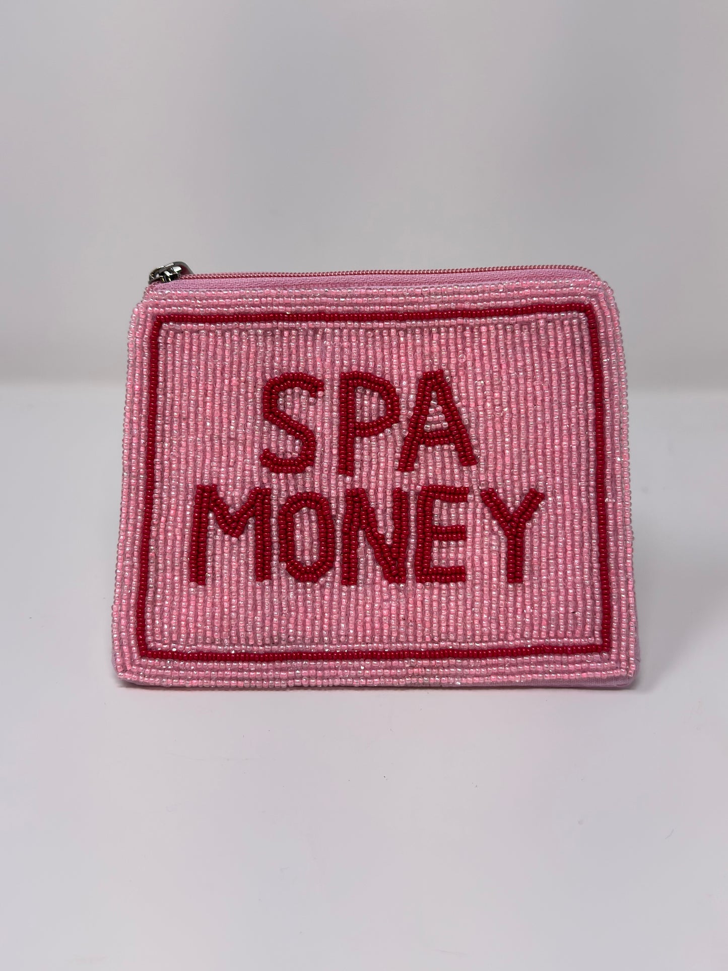 Spa Money Beaded Pouch