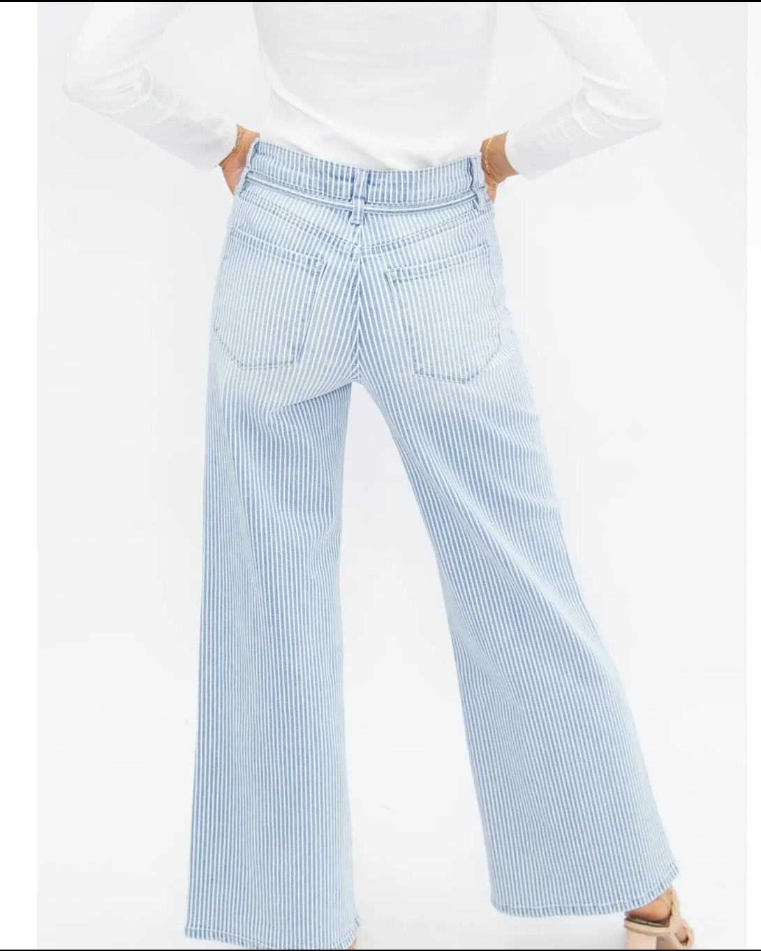 Striped Jeans