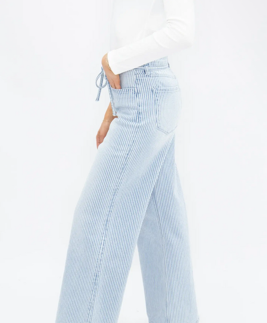 Striped Jeans